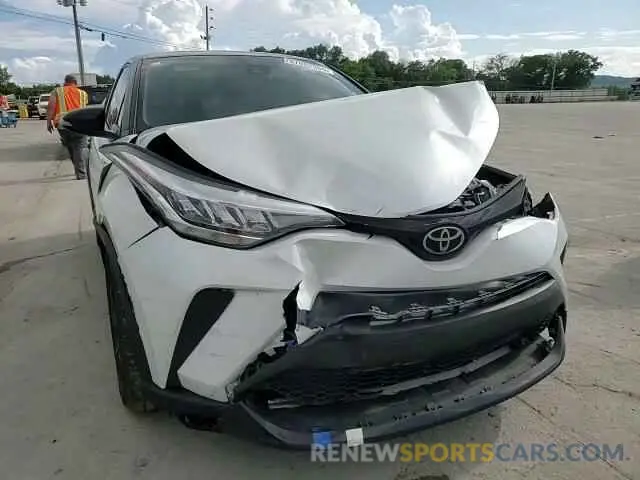 13 Photograph of a damaged car JTNKHMBXXN1131677 TOYOTA C-HR 2022