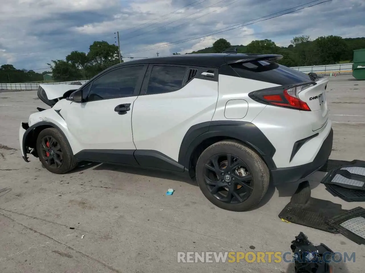 2 Photograph of a damaged car JTNKHMBXXN1131677 TOYOTA C-HR 2022