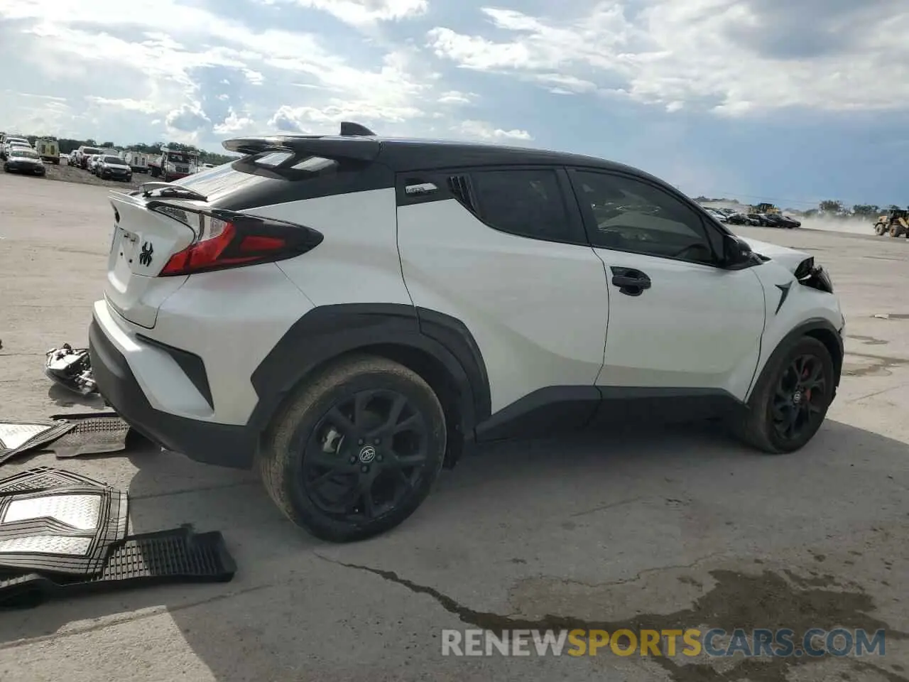 3 Photograph of a damaged car JTNKHMBXXN1131677 TOYOTA C-HR 2022