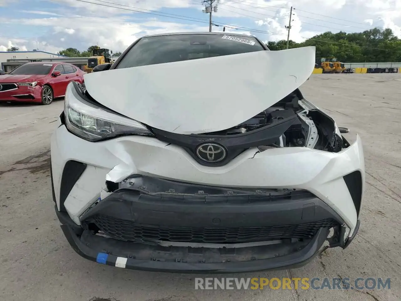 5 Photograph of a damaged car JTNKHMBXXN1131677 TOYOTA C-HR 2022