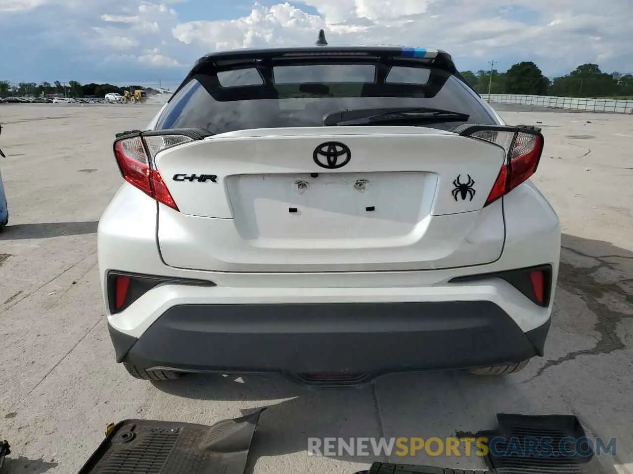 6 Photograph of a damaged car JTNKHMBXXN1131677 TOYOTA C-HR 2022