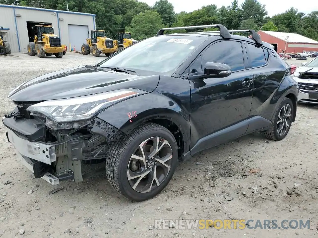 1 Photograph of a damaged car NMTKHMBX0NR142001 TOYOTA C-HR 2022