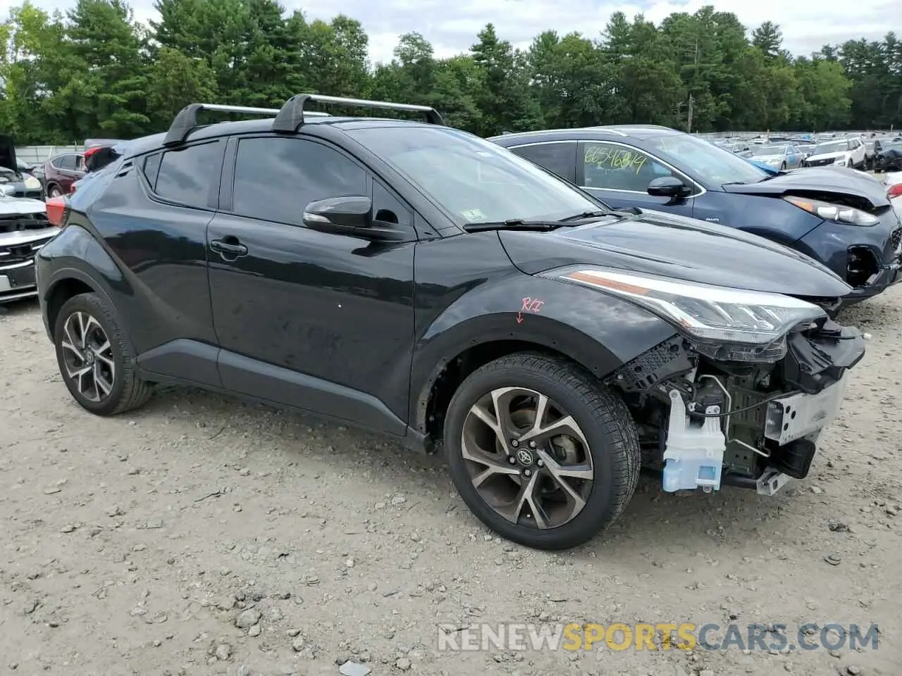 4 Photograph of a damaged car NMTKHMBX0NR142001 TOYOTA C-HR 2022