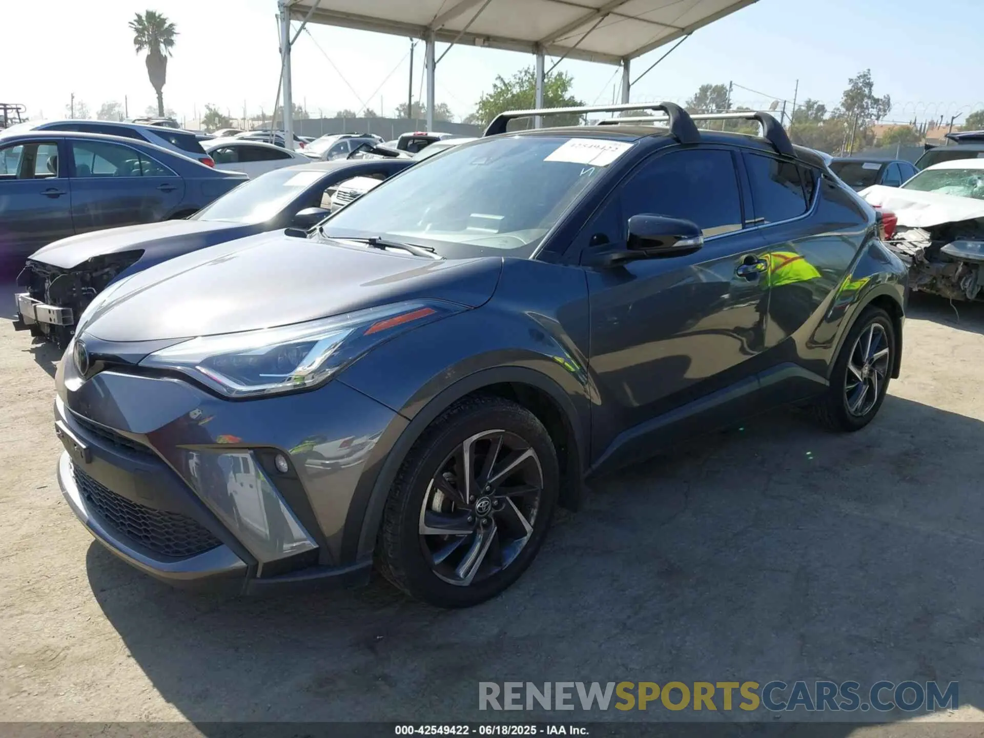 2 Photograph of a damaged car NMTKHMBX0NR142838 TOYOTA C-HR 2022