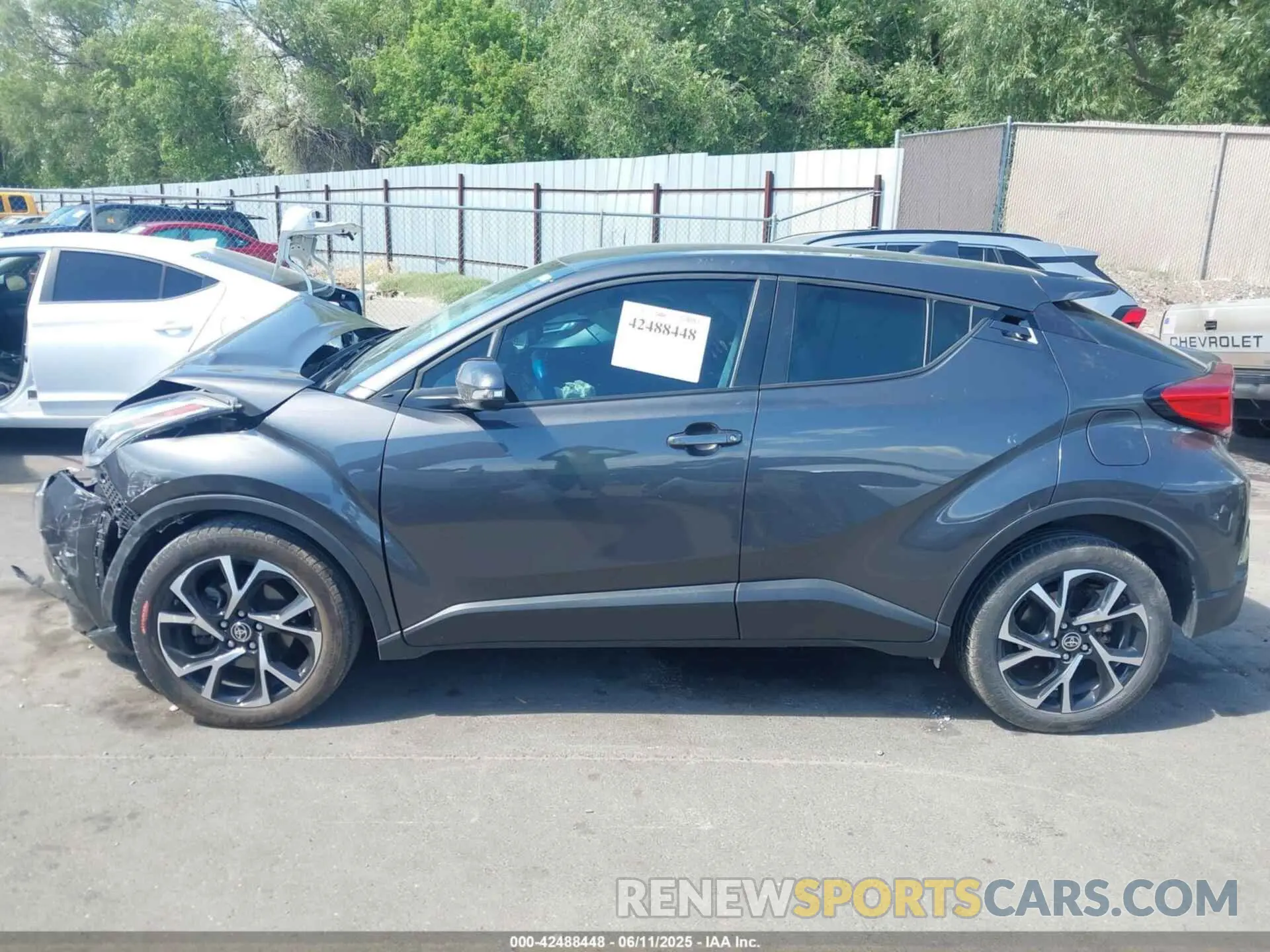 13 Photograph of a damaged car NMTKHMBX0NR146906 TOYOTA C-HR 2022