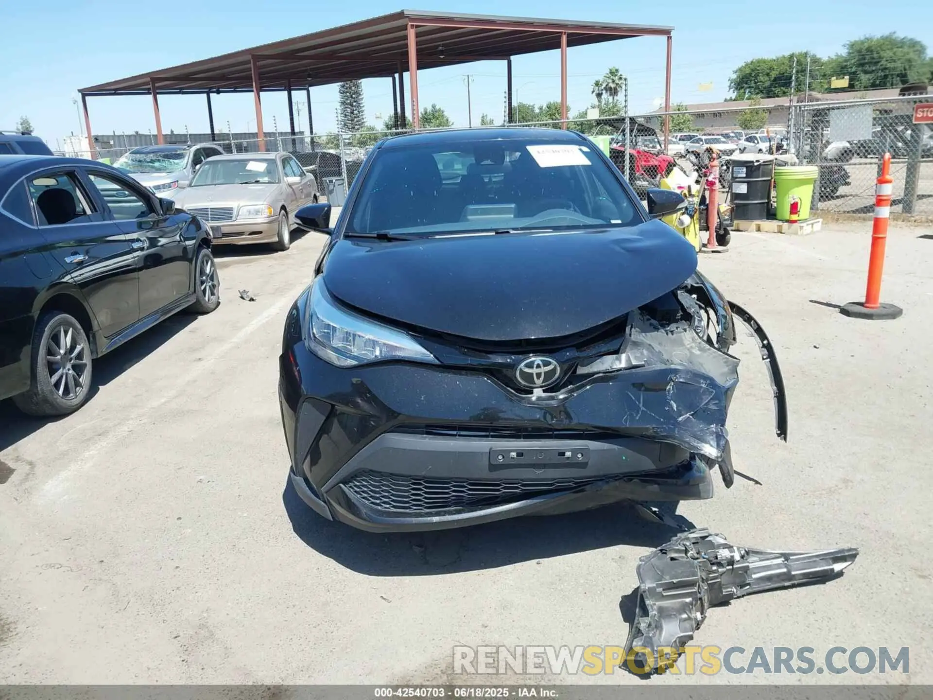 13 Photograph of a damaged car NMTKHMBX1NR142766 TOYOTA C-HR 2022