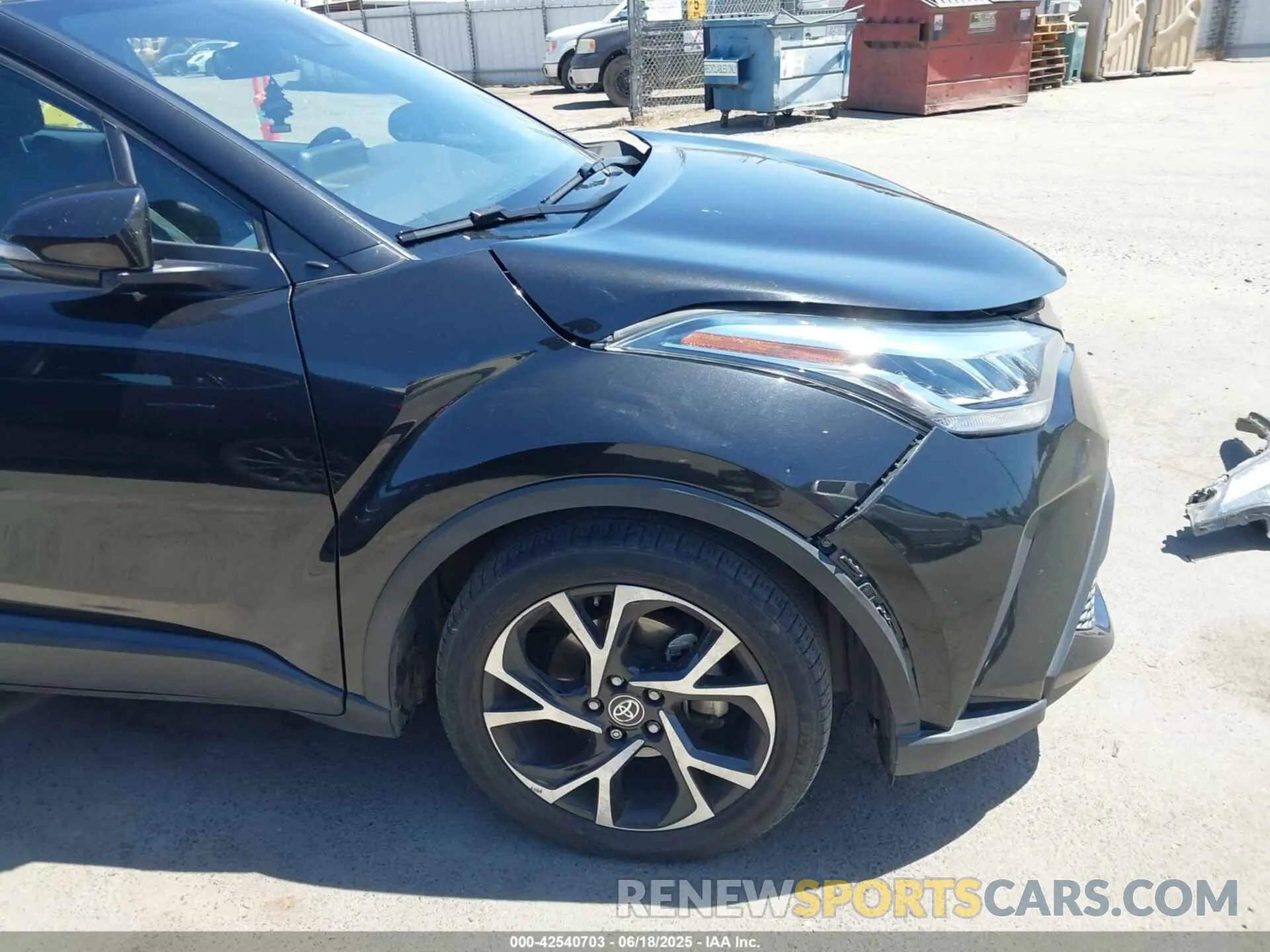 20 Photograph of a damaged car NMTKHMBX1NR142766 TOYOTA C-HR 2022