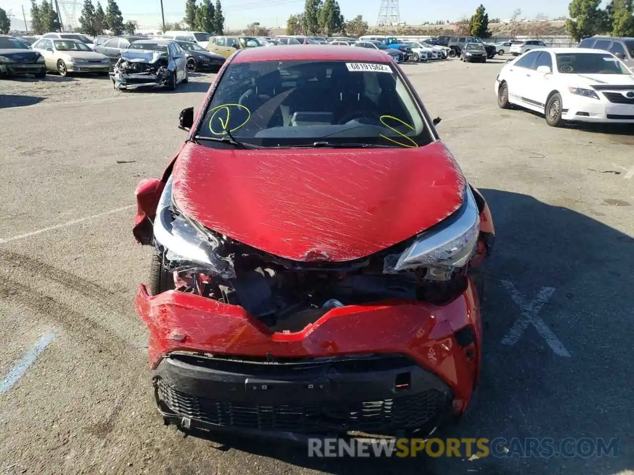 5 Photograph of a damaged car NMTKHMBX1NR143111 TOYOTA C-HR 2022