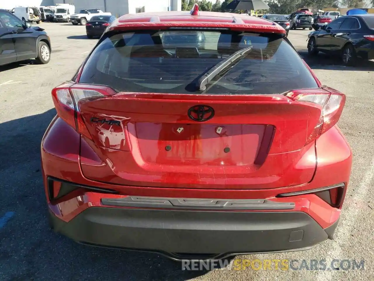 6 Photograph of a damaged car NMTKHMBX1NR143111 TOYOTA C-HR 2022