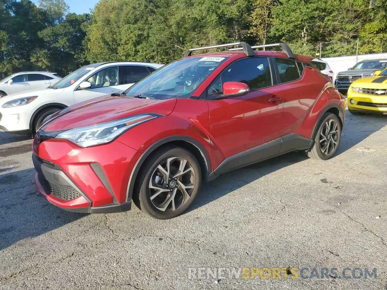 1 Photograph of a damaged car NMTKHMBX2NR142226 TOYOTA C-HR 2022