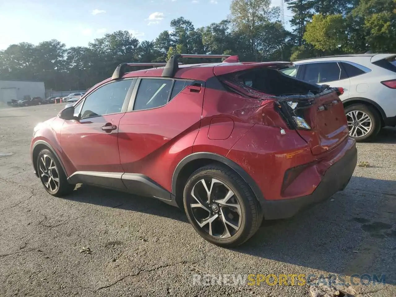 2 Photograph of a damaged car NMTKHMBX2NR142226 TOYOTA C-HR 2022