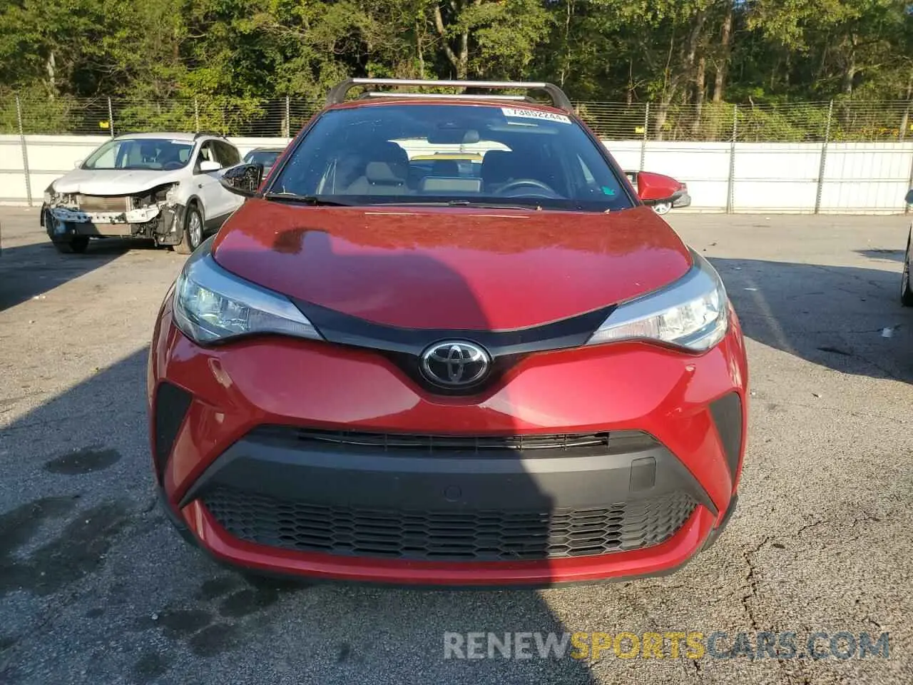5 Photograph of a damaged car NMTKHMBX2NR142226 TOYOTA C-HR 2022