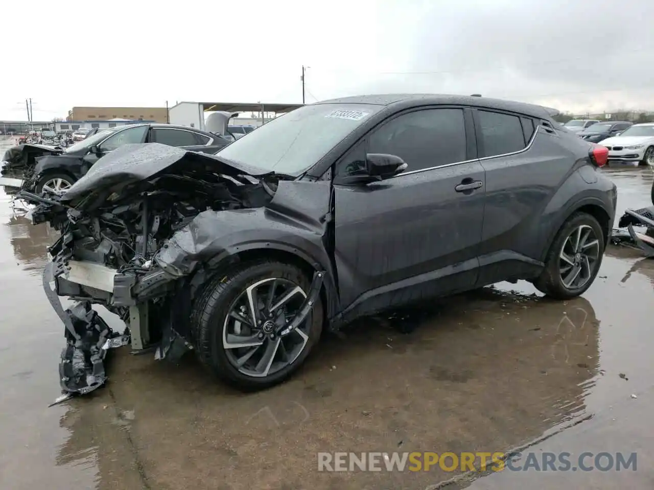 1 Photograph of a damaged car NMTKHMBX3NR145099 TOYOTA C-HR 2022