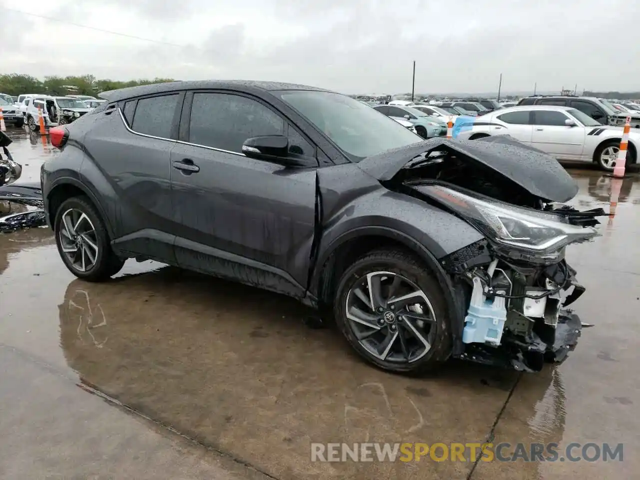 4 Photograph of a damaged car NMTKHMBX3NR145099 TOYOTA C-HR 2022