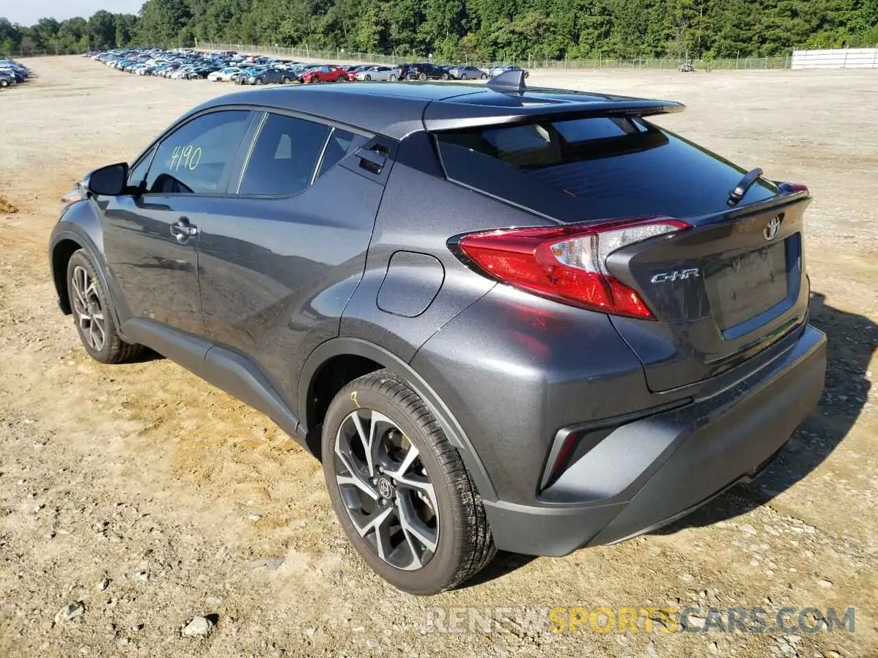 3 Photograph of a damaged car NMTKHMBX4NR140378 TOYOTA C-HR 2022