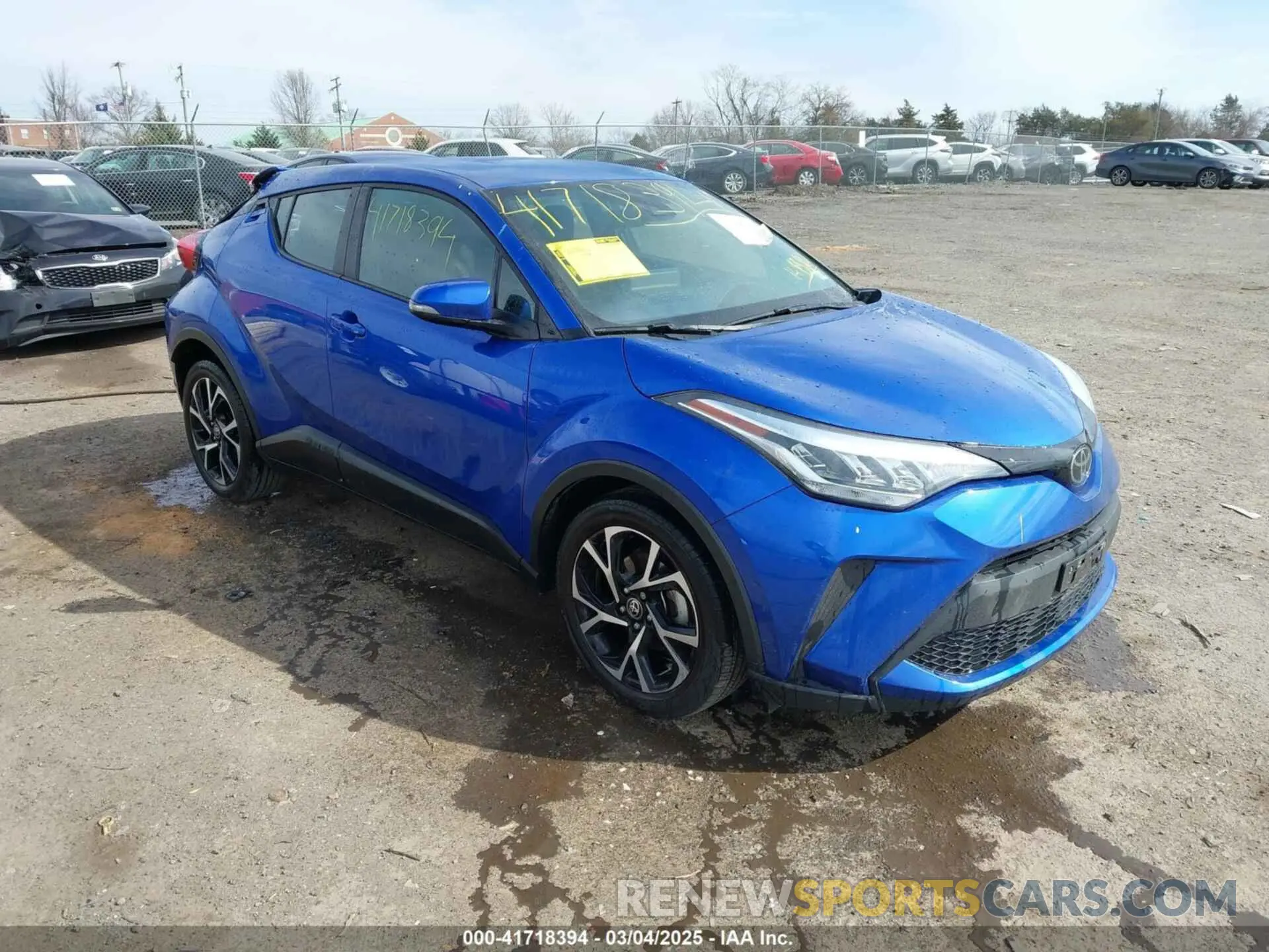 1 Photograph of a damaged car NMTKHMBX4NR141580 TOYOTA C-HR 2022