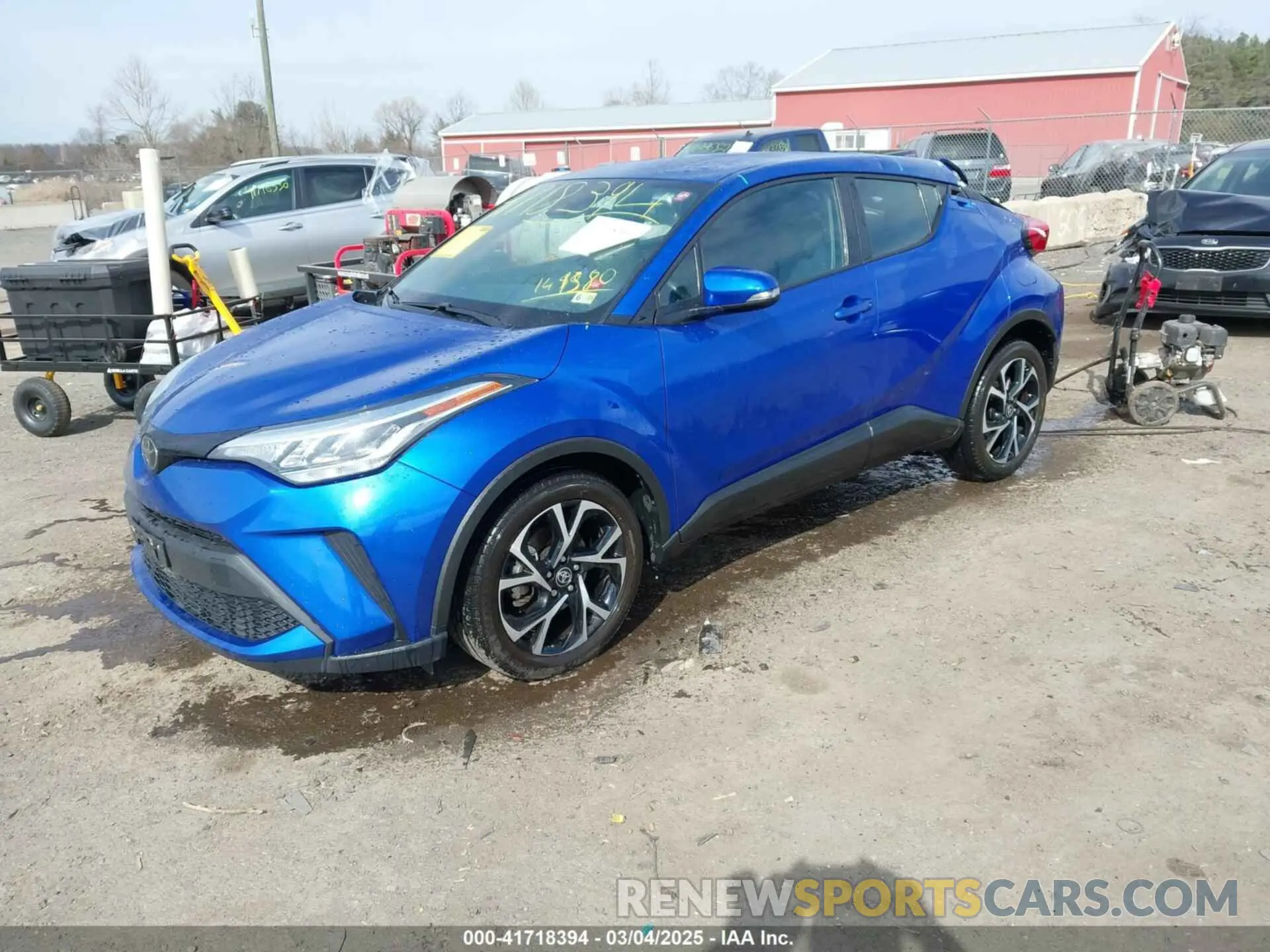 2 Photograph of a damaged car NMTKHMBX4NR141580 TOYOTA C-HR 2022