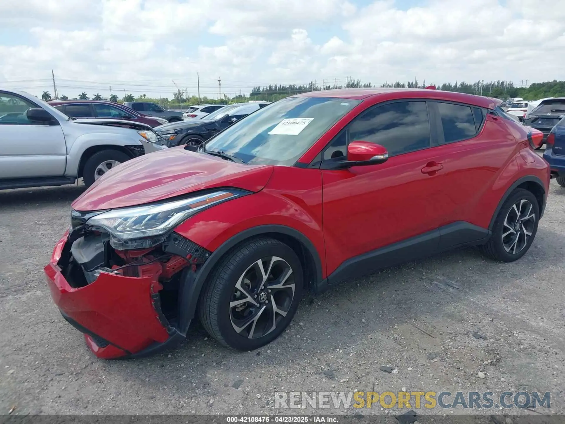 2 Photograph of a damaged car NMTKHMBX4NR141627 TOYOTA C-HR 2022