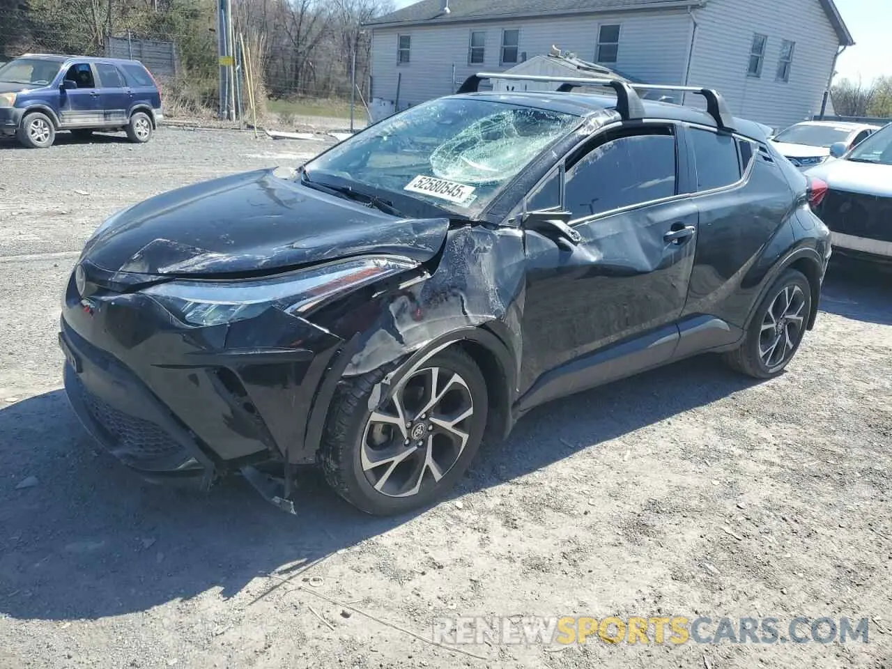 1 Photograph of a damaged car NMTKHMBX5NR141457 TOYOTA C-HR 2022