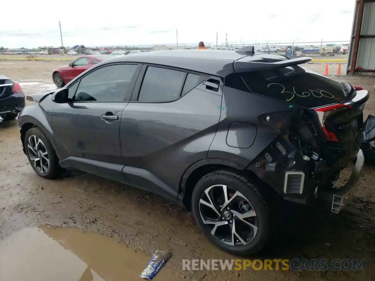 2 Photograph of a damaged car NMTKHMBX5NR143600 TOYOTA C-HR 2022