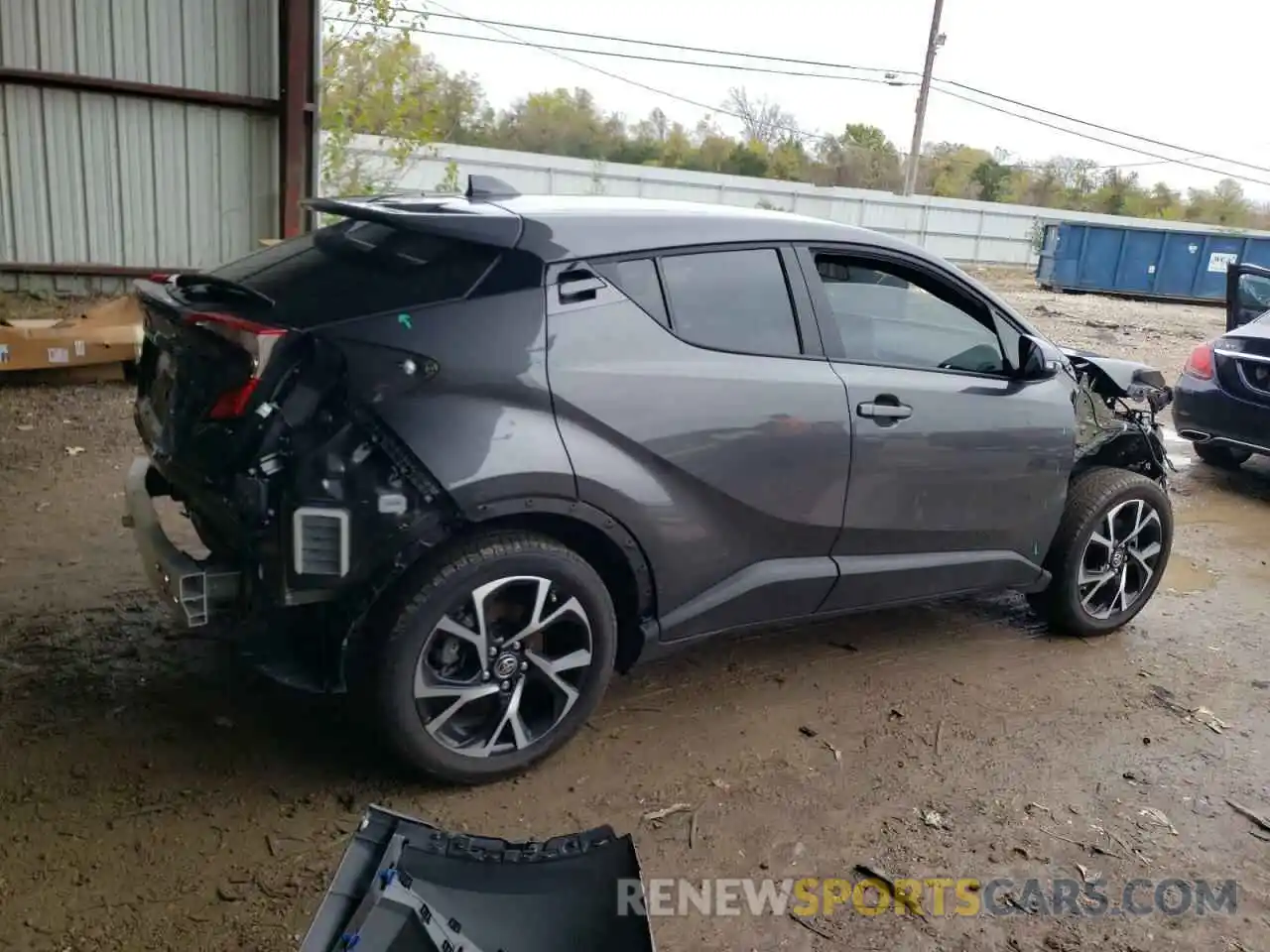 3 Photograph of a damaged car NMTKHMBX5NR143600 TOYOTA C-HR 2022