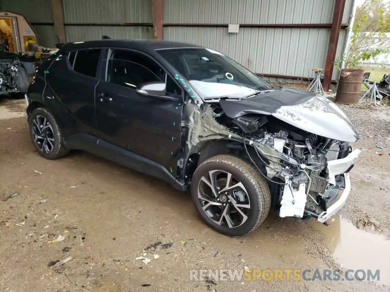 4 Photograph of a damaged car NMTKHMBX5NR143600 TOYOTA C-HR 2022