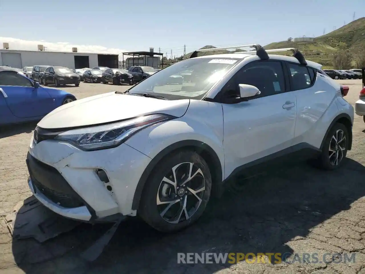 1 Photograph of a damaged car NMTKHMBX5NR143841 TOYOTA C-HR 2022