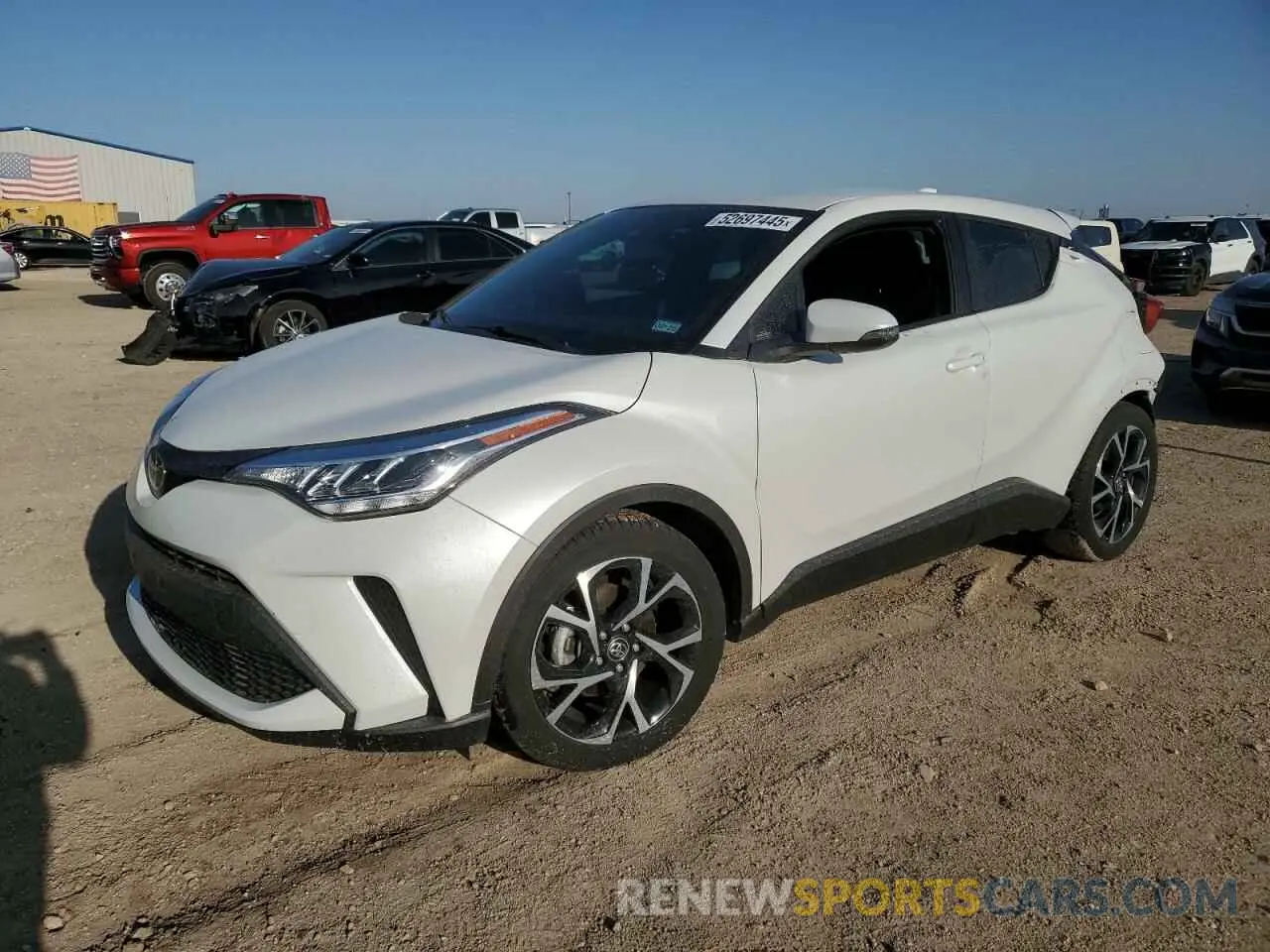 1 Photograph of a damaged car NMTKHMBX5NR145136 TOYOTA C-HR 2022