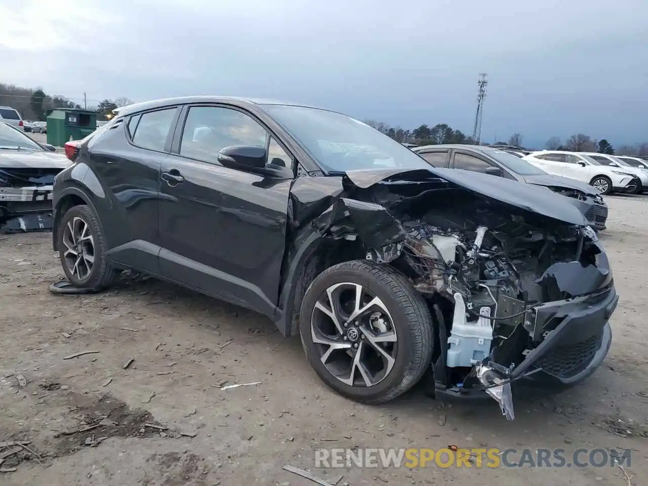 4 Photograph of a damaged car NMTKHMBX6NR141581 TOYOTA C-HR 2022