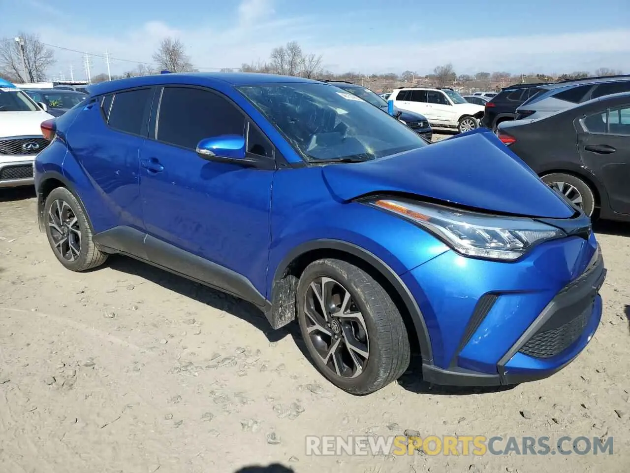 4 Photograph of a damaged car NMTKHMBX6NR141726 TOYOTA C-HR 2022