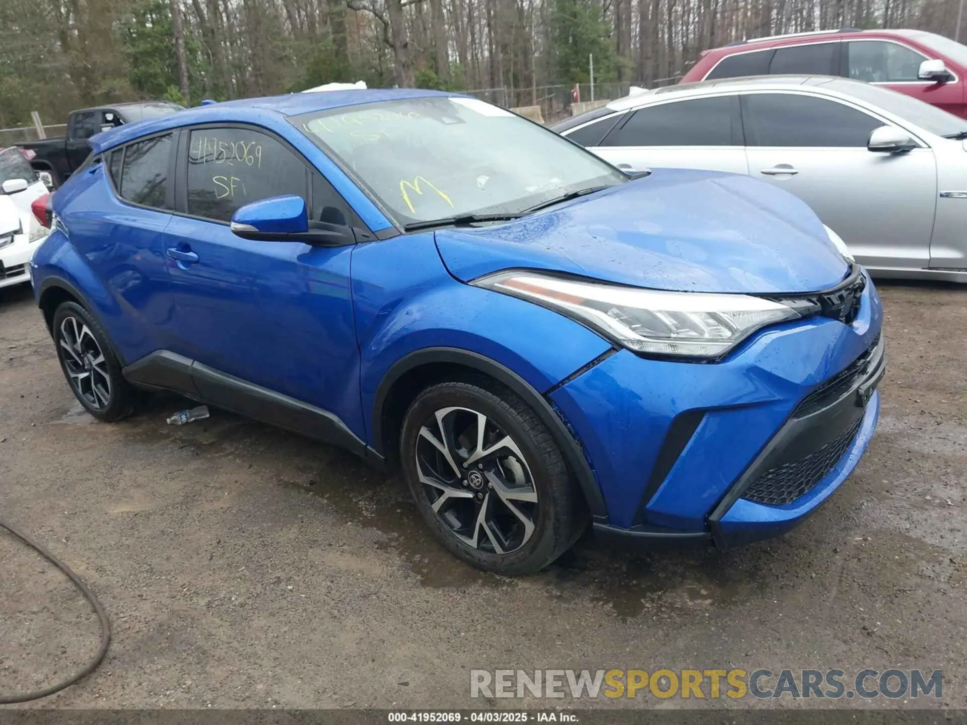 1 Photograph of a damaged car NMTKHMBX6NR143752 TOYOTA C-HR 2022