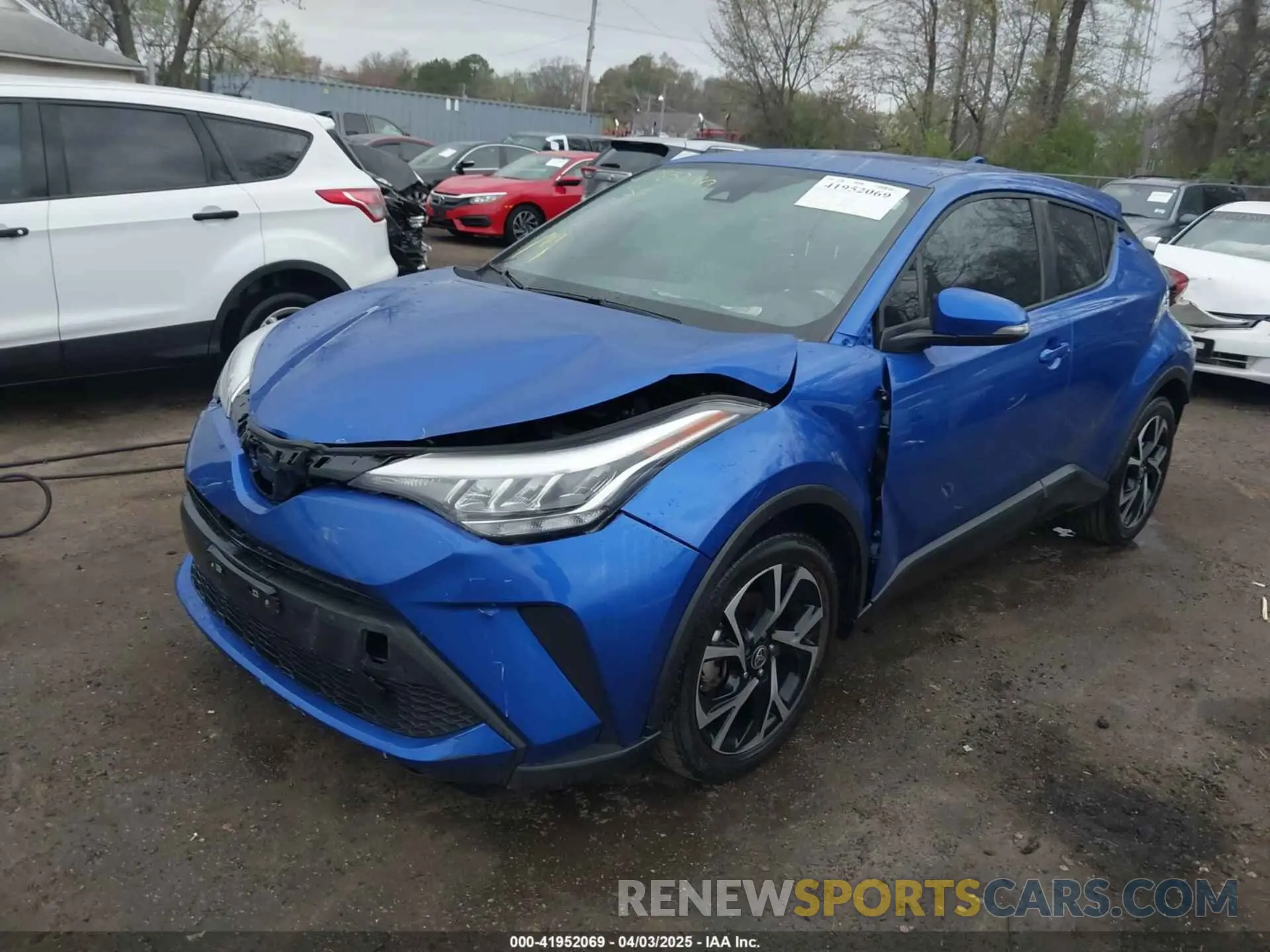 6 Photograph of a damaged car NMTKHMBX6NR143752 TOYOTA C-HR 2022