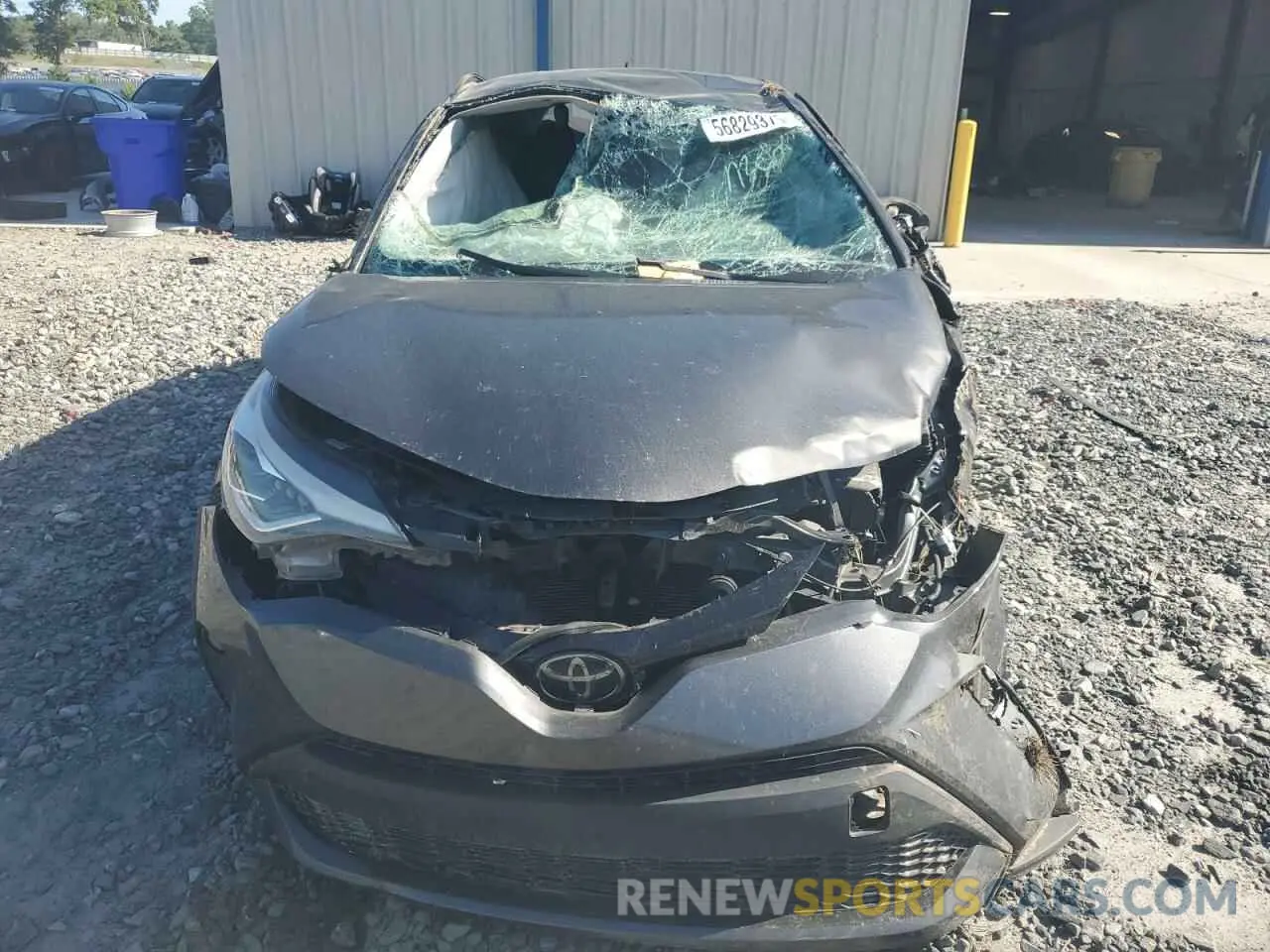 5 Photograph of a damaged car NMTKHMBX7NR143386 TOYOTA C-HR 2022
