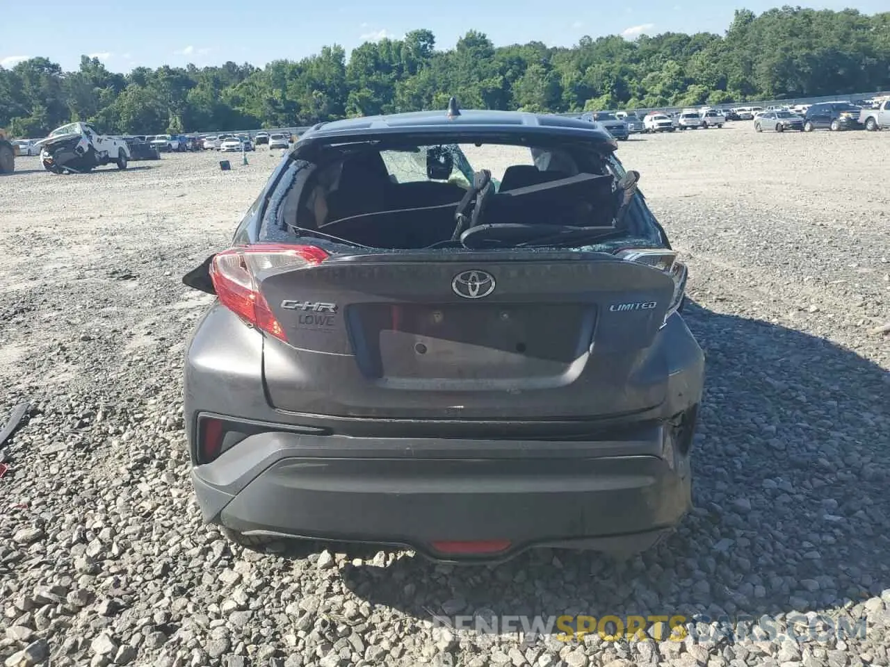 6 Photograph of a damaged car NMTKHMBX7NR143386 TOYOTA C-HR 2022