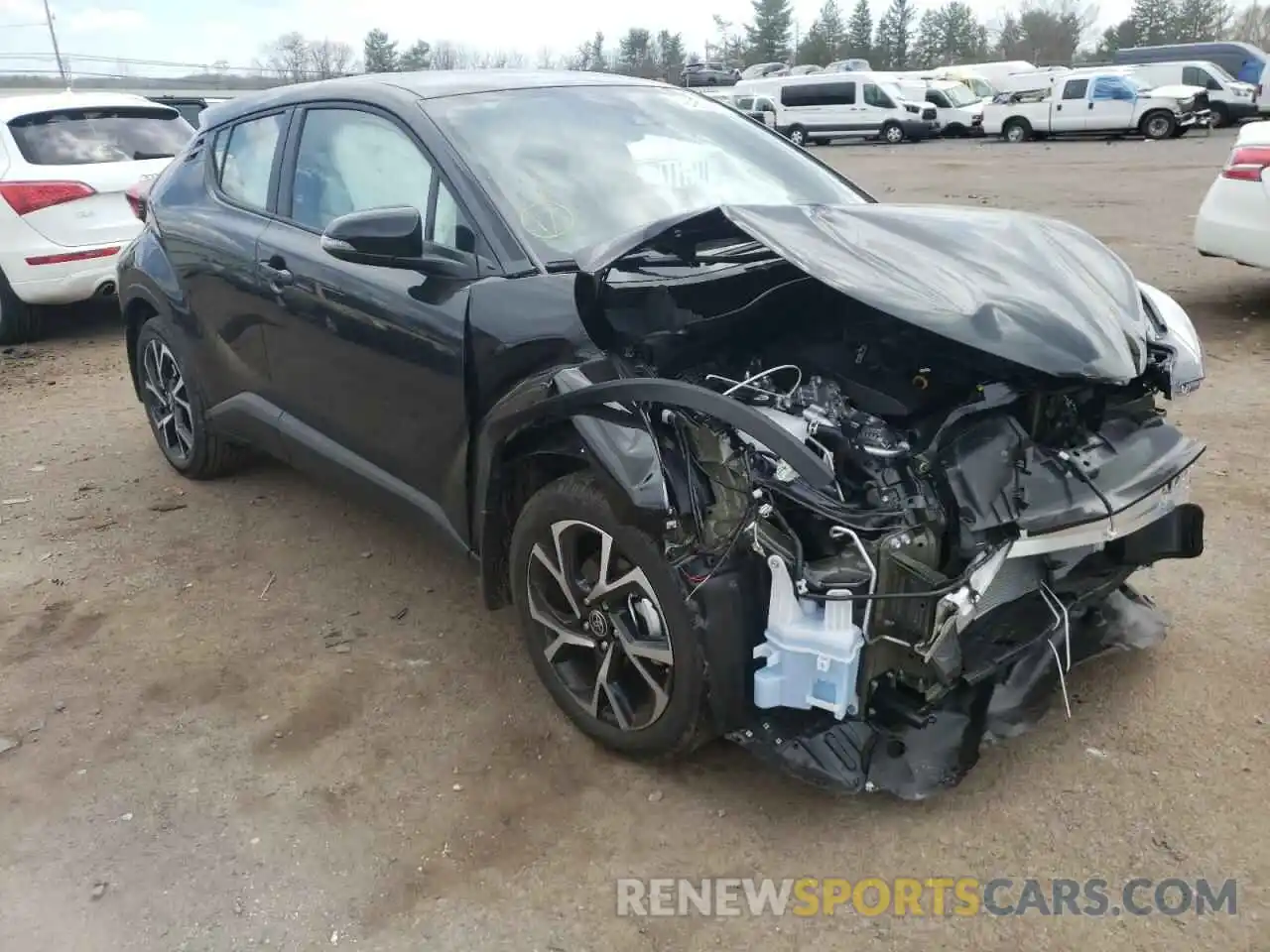 1 Photograph of a damaged car NMTKHMBX7NR144358 TOYOTA C-HR 2022