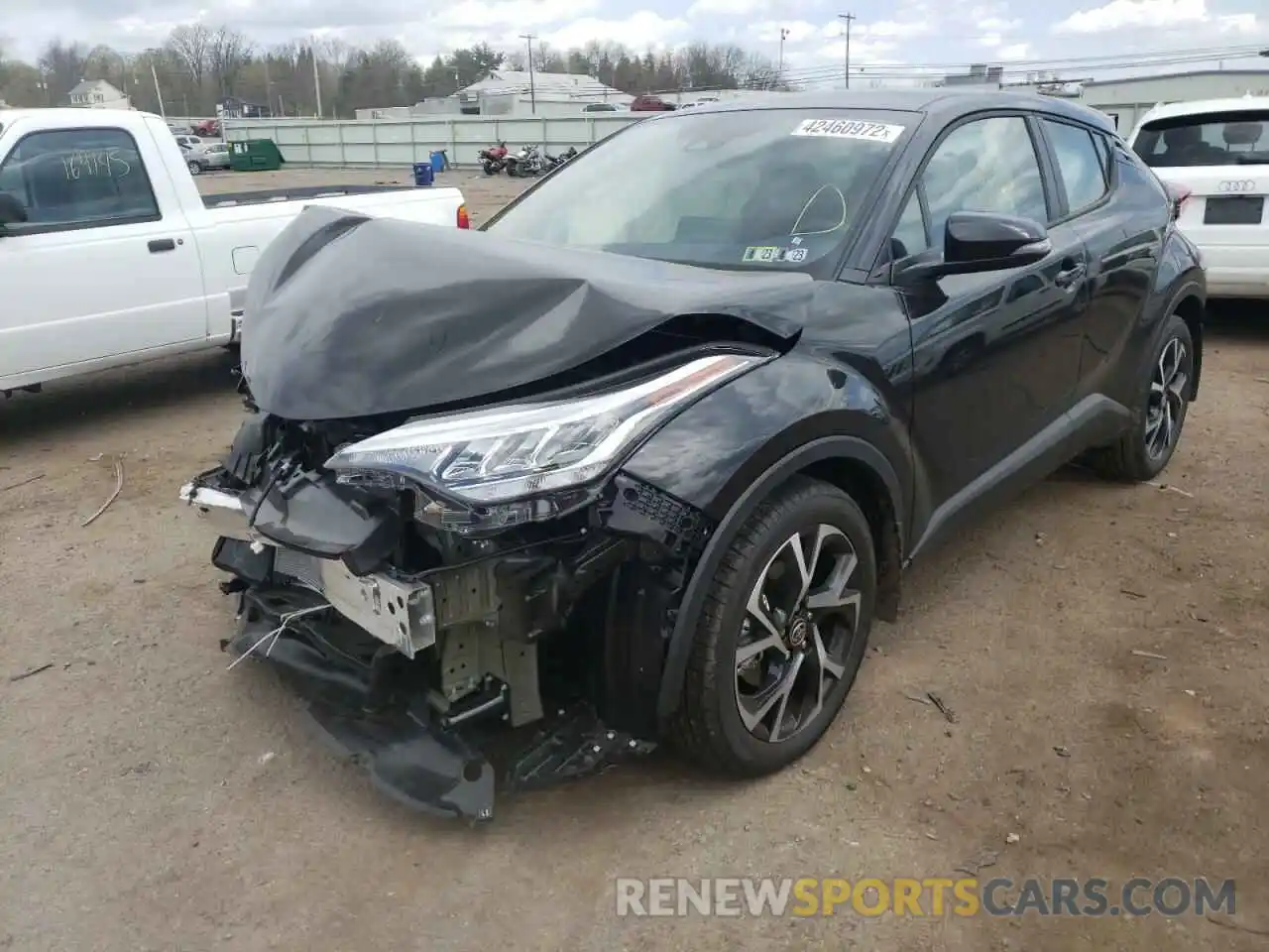 2 Photograph of a damaged car NMTKHMBX7NR144358 TOYOTA C-HR 2022