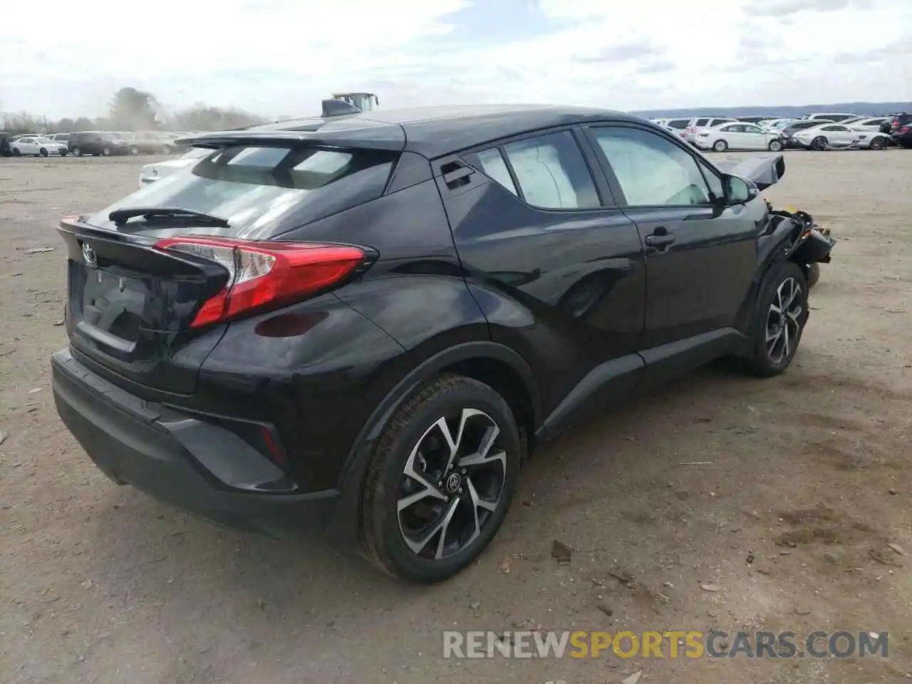 4 Photograph of a damaged car NMTKHMBX7NR144358 TOYOTA C-HR 2022