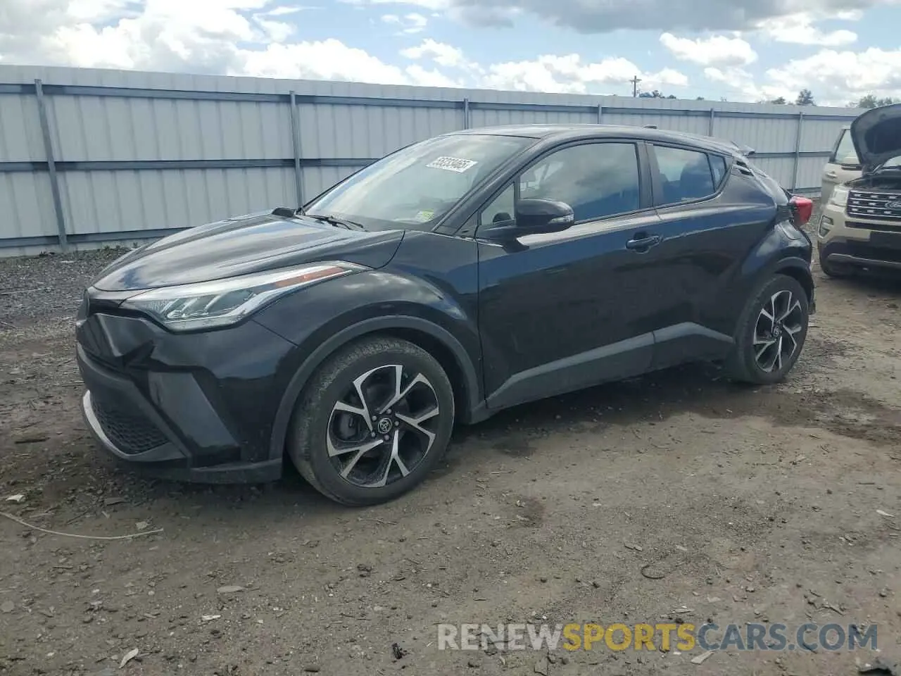 1 Photograph of a damaged car NMTKHMBX8NR141470 TOYOTA C-HR 2022