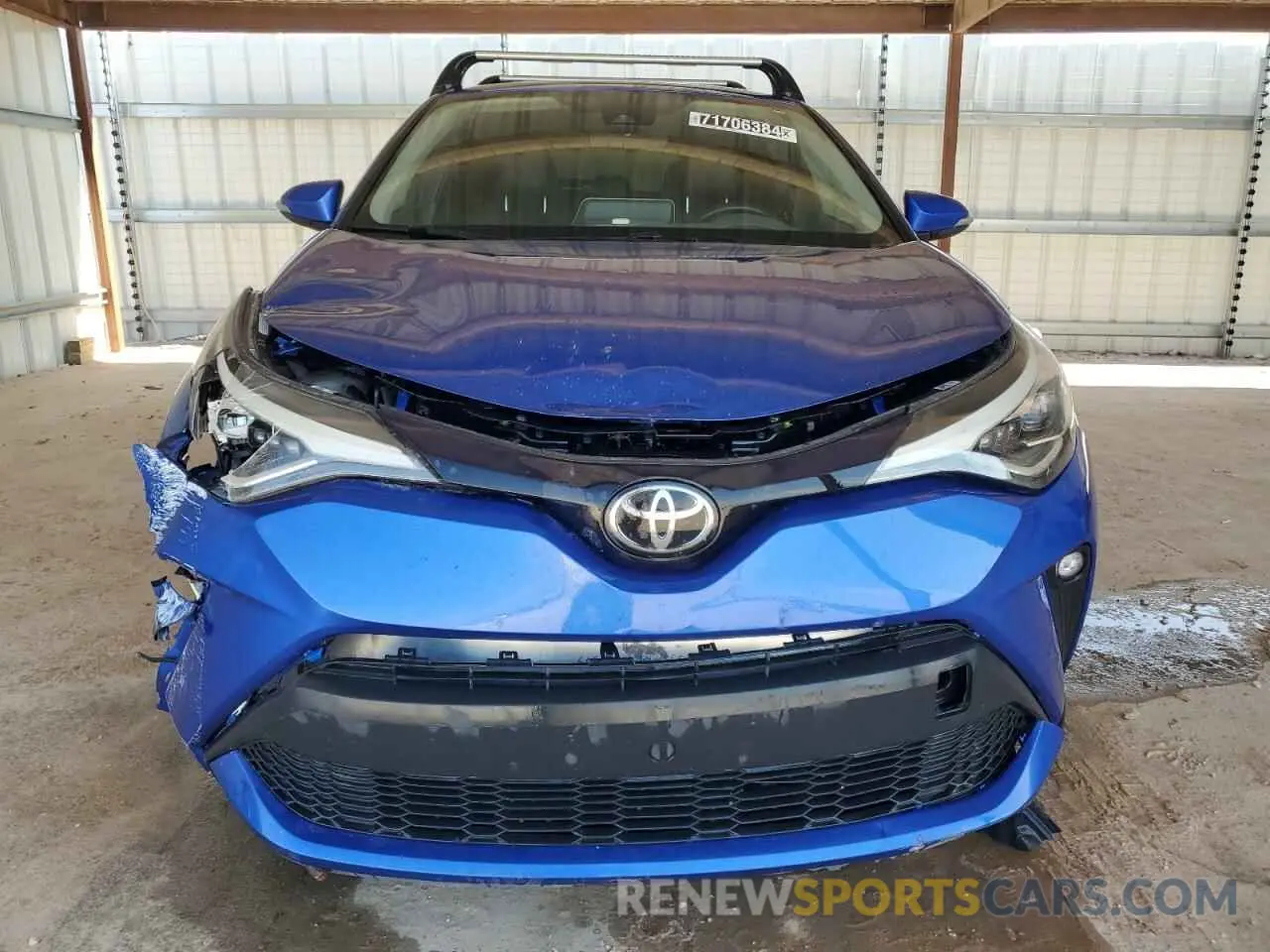 5 Photograph of a damaged car NMTKHMBX8NR145339 TOYOTA C-HR 2022
