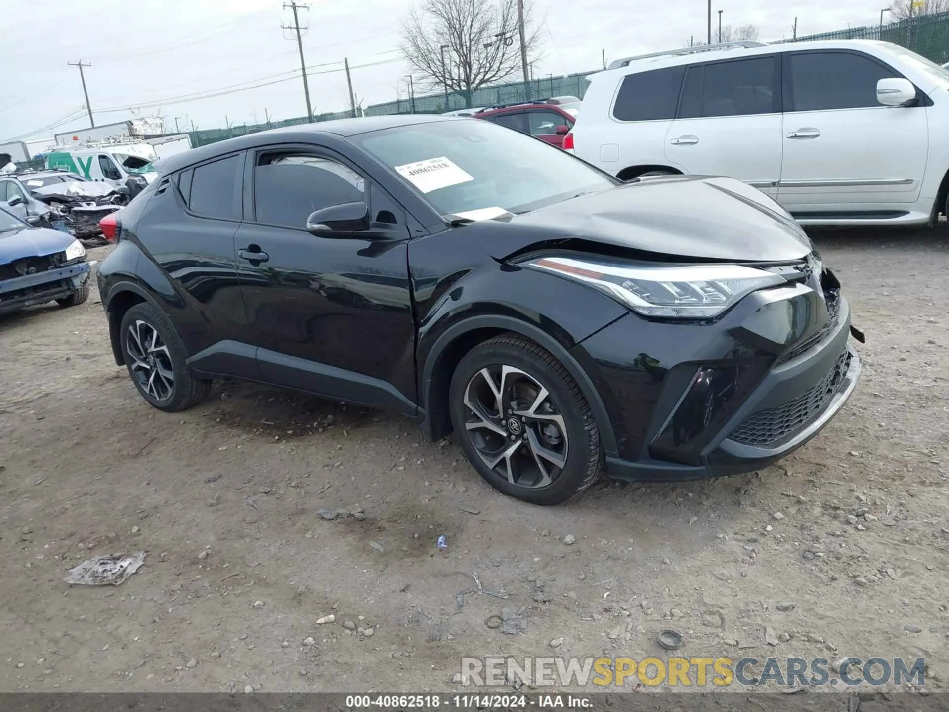 1 Photograph of a damaged car NMTKHMBX8NR145826 TOYOTA C-HR 2022