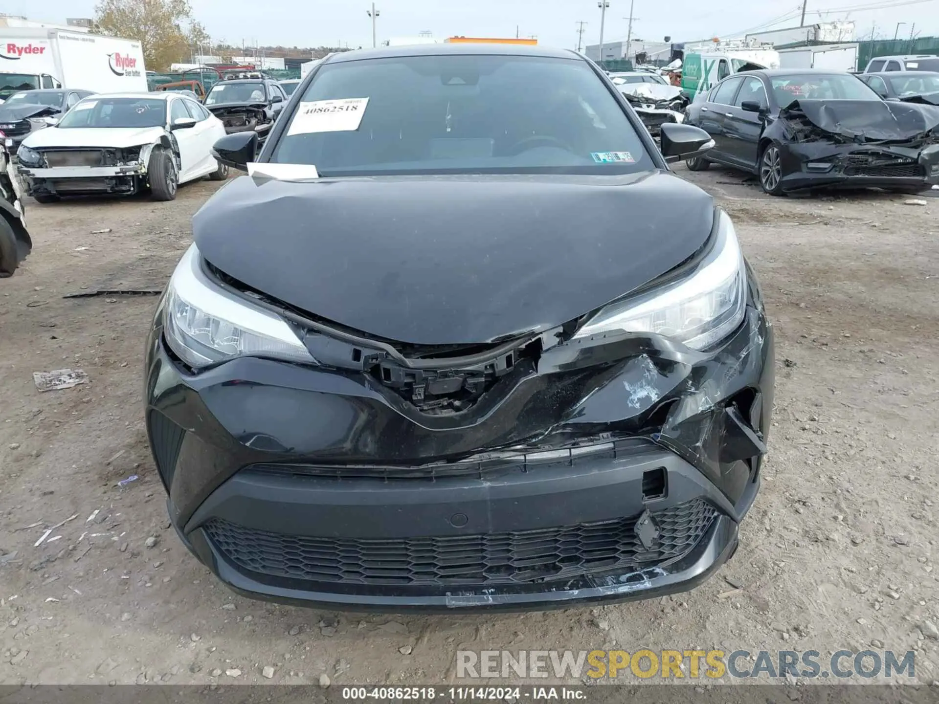11 Photograph of a damaged car NMTKHMBX8NR145826 TOYOTA C-HR 2022
