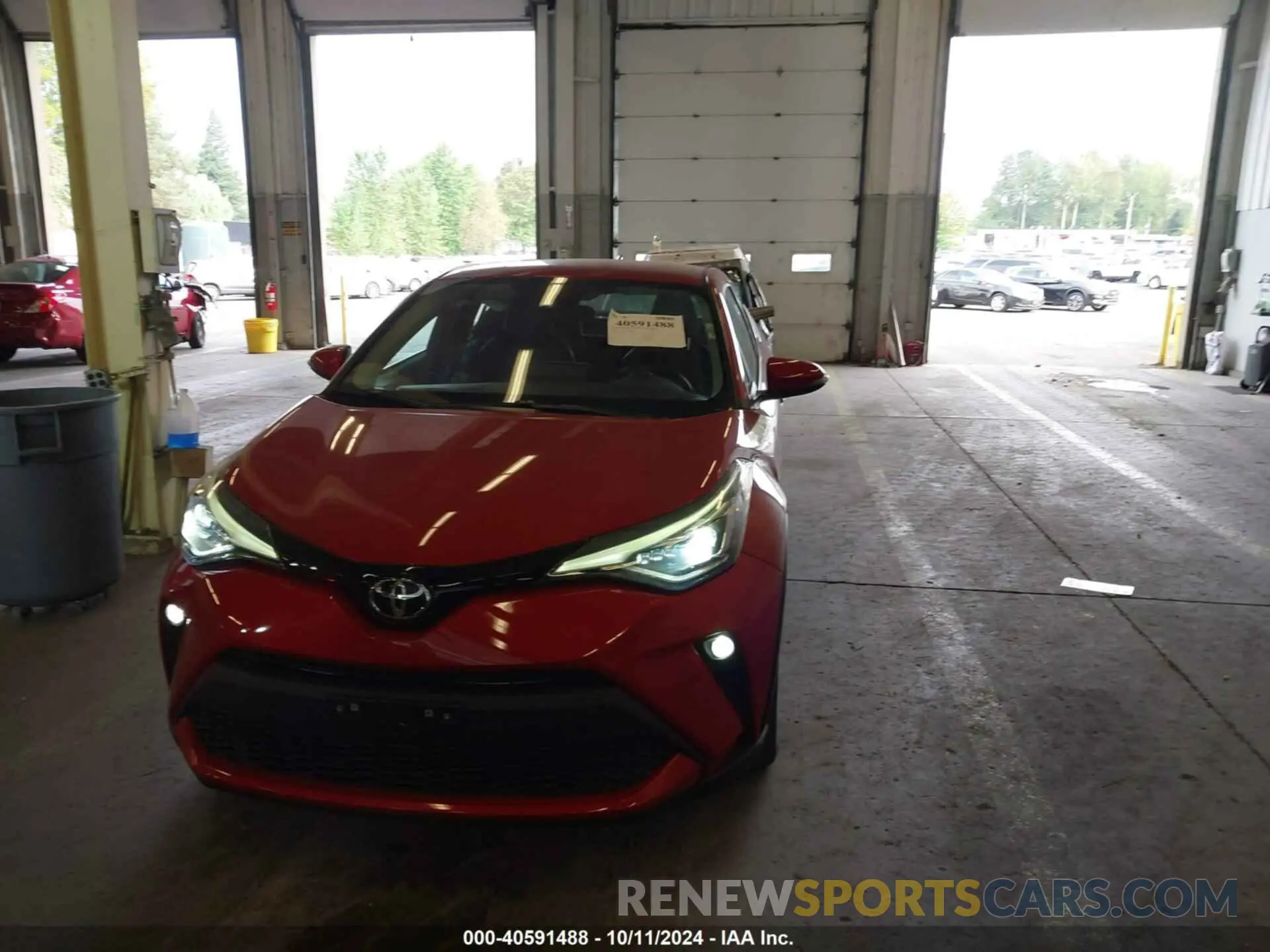 13 Photograph of a damaged car NMTKHMBX9NR140490 TOYOTA C-HR 2022