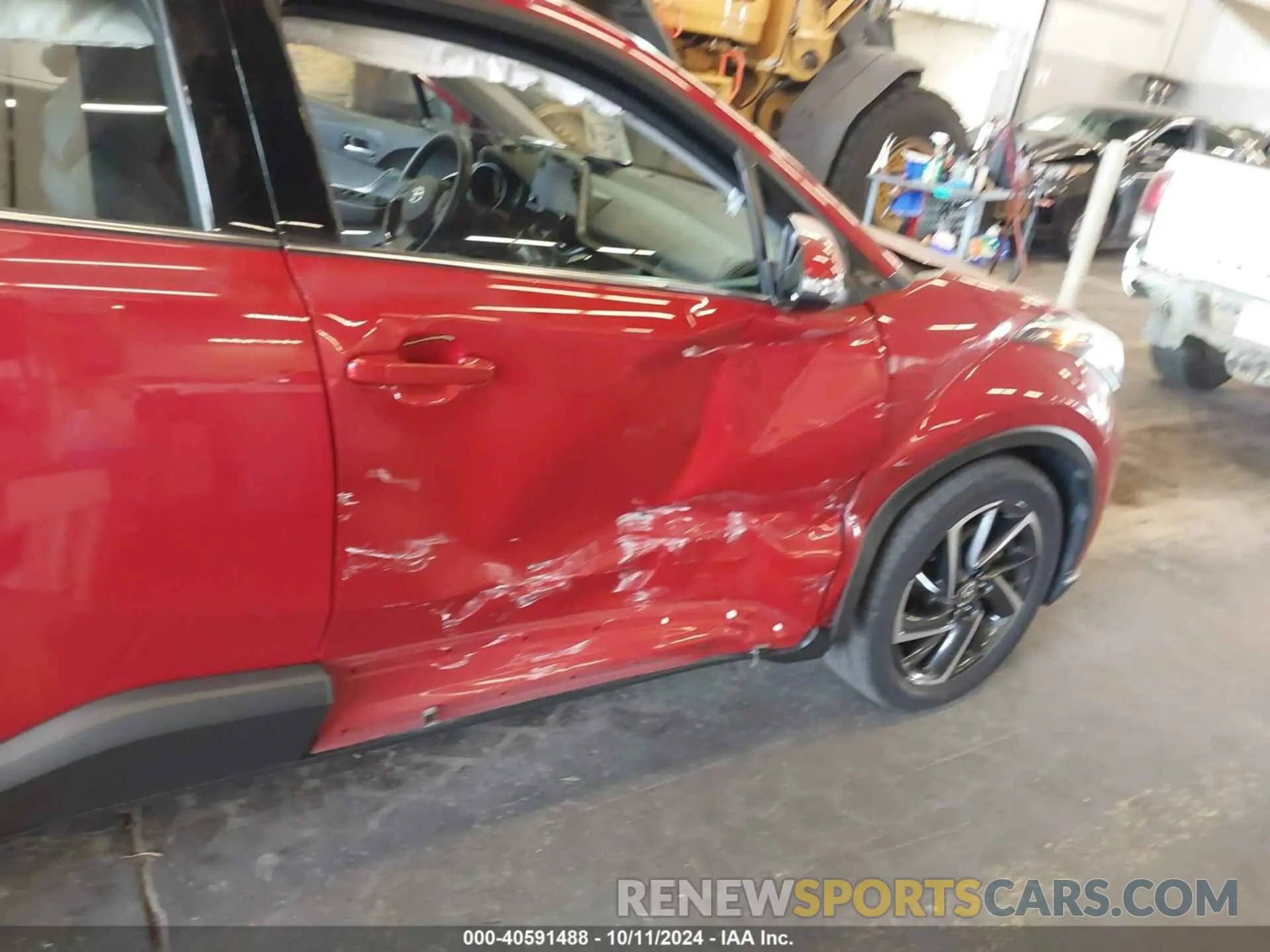 22 Photograph of a damaged car NMTKHMBX9NR140490 TOYOTA C-HR 2022