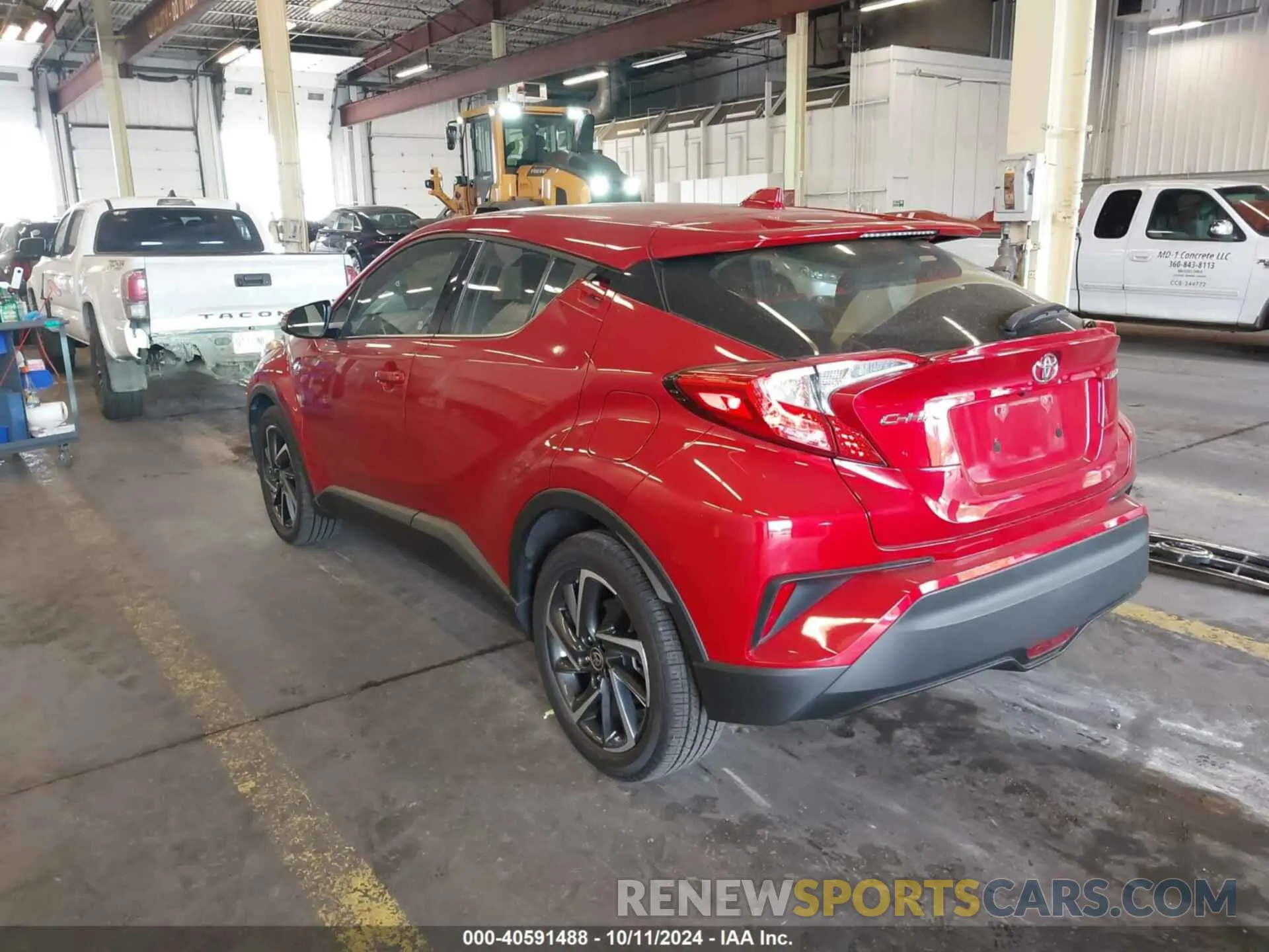 3 Photograph of a damaged car NMTKHMBX9NR140490 TOYOTA C-HR 2022