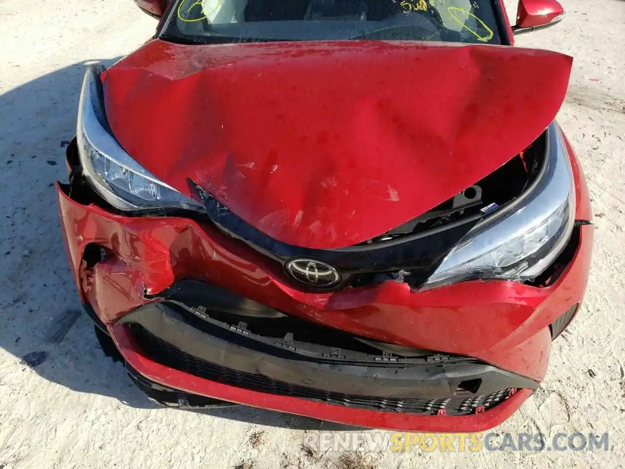 7 Photograph of a damaged car NMTKHMBX9NR141574 TOYOTA C-HR 2022