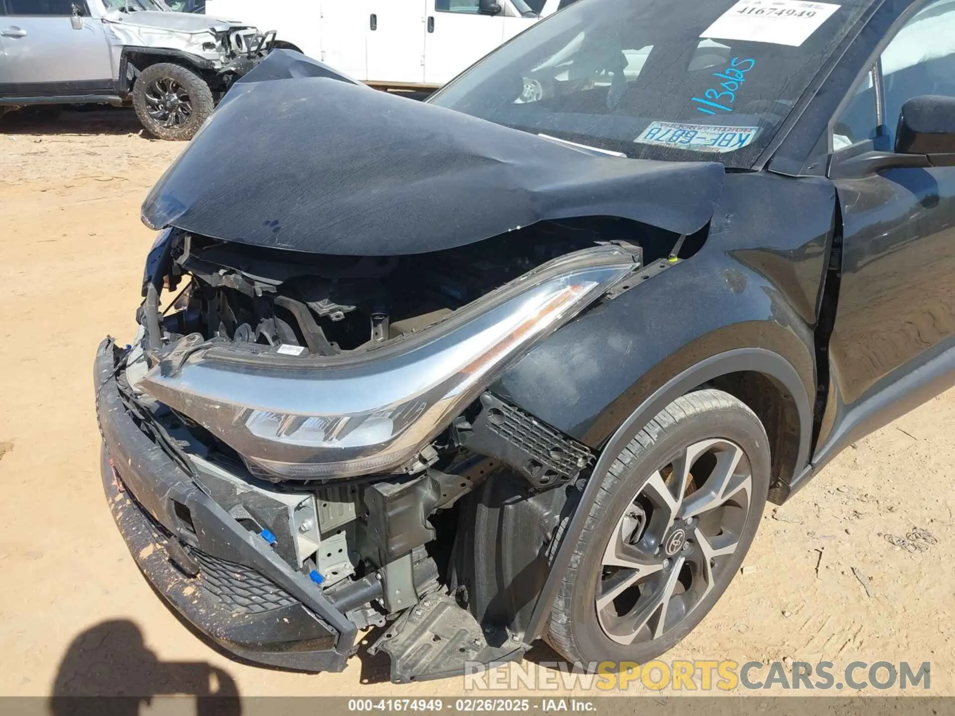 6 Photograph of a damaged car NMTKHMBX9NR142398 TOYOTA C-HR 2022
