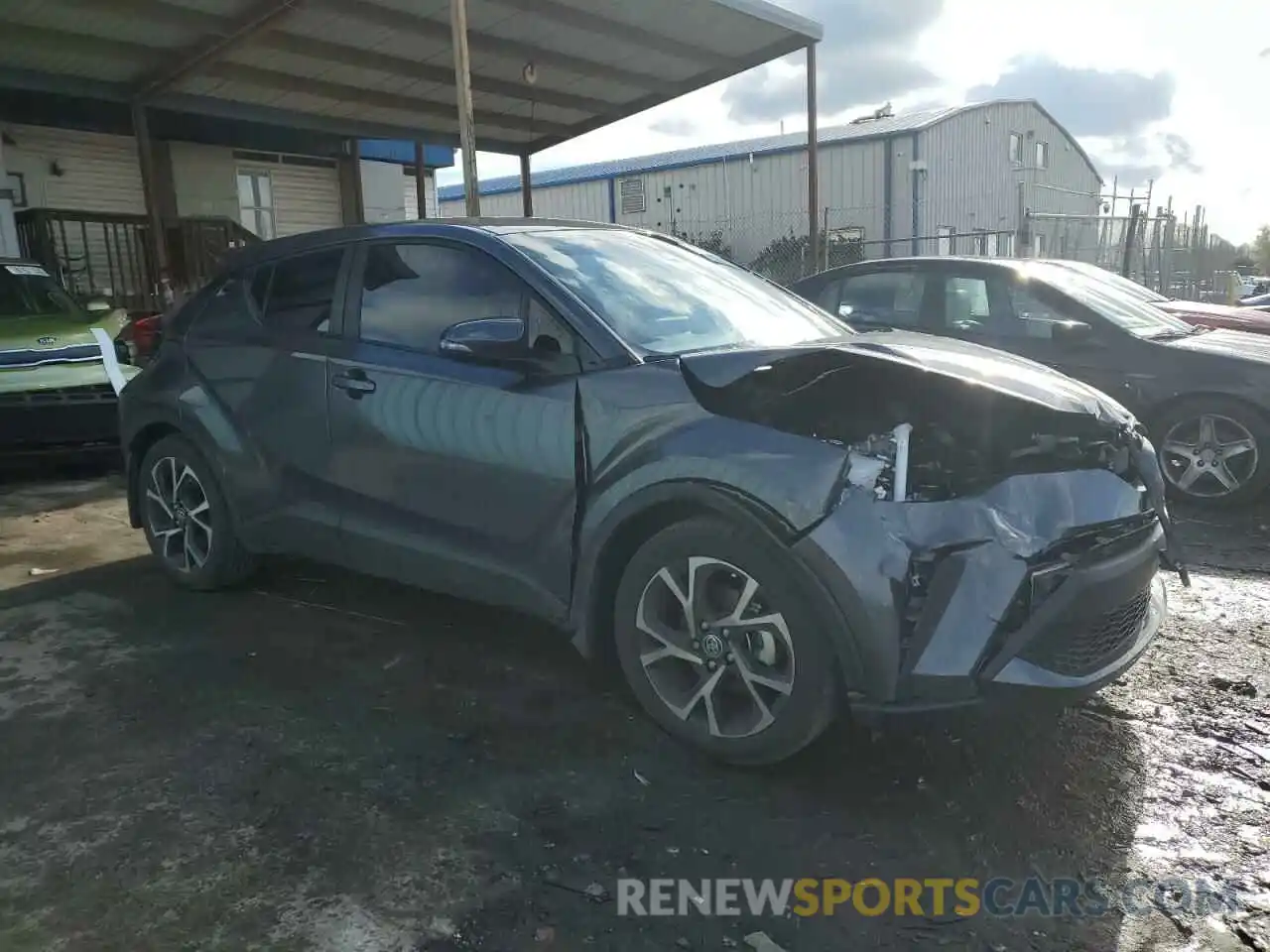 4 Photograph of a damaged car NMTKHMBX9NR145768 TOYOTA C-HR 2022