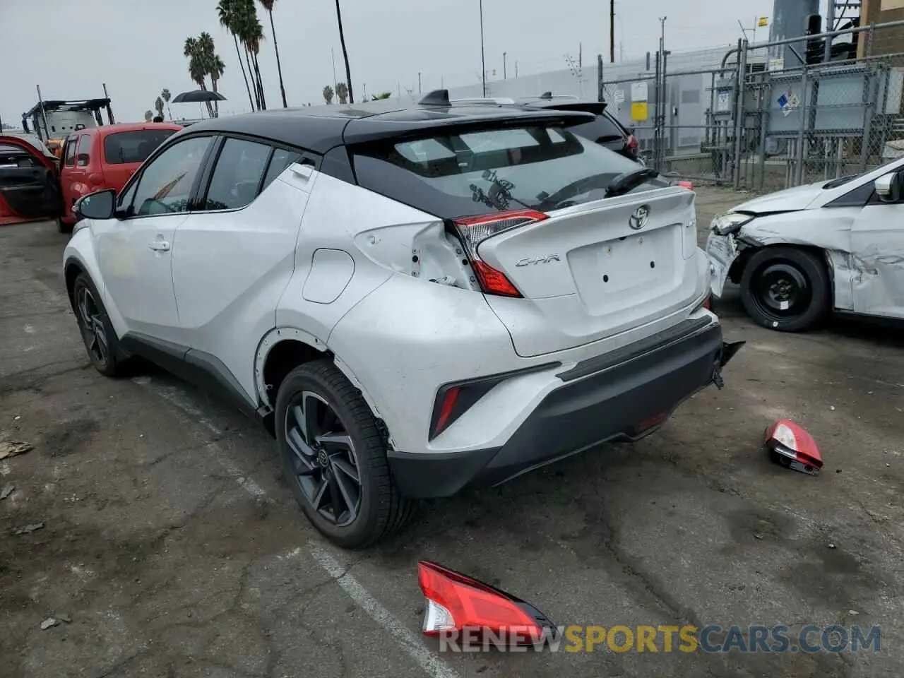 3 Photograph of a damaged car NMTKHMBX9NR145981 TOYOTA C-HR 2022
