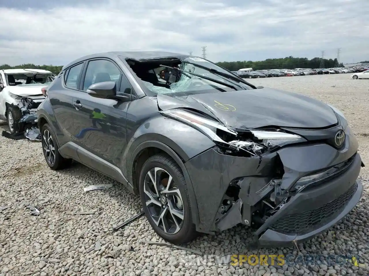 1 Photograph of a damaged car NMTKHMBXXNR141082 TOYOTA C-HR 2022