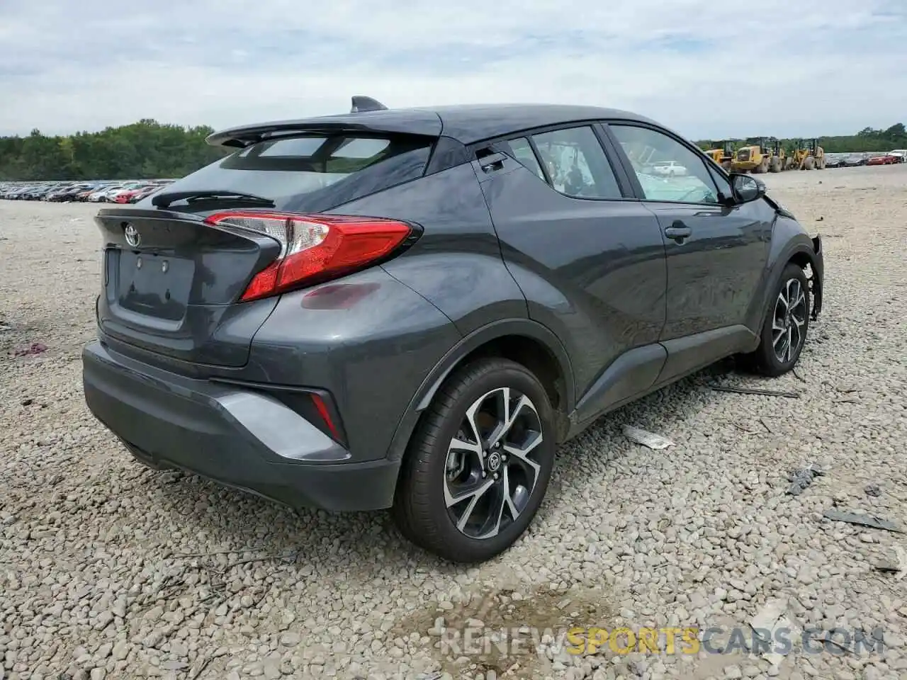 4 Photograph of a damaged car NMTKHMBXXNR141082 TOYOTA C-HR 2022